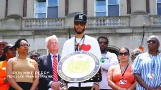 Iron Mike Perry / Malcolm Penn Speak At Borough Hall