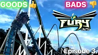 GOODS & BADS of FURY 325! Carowind&rsquo;s Record Breaking Giga Coaster 