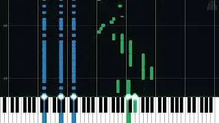 Vellumental Battle - Paper Mario: The Origami King - Intermediate Piano Tutorial