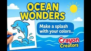 Ocean Wonders | Dolphin Coloring Fun for Kids