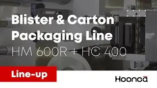 Blister & Carton packaging line_HM 600R + HC 400 _Extended feeding st.