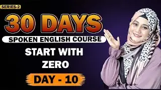 Class 10 Spoken English | Free Spoken English Course | Complete English speaking course day 1