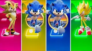 Sonic The Hedgehog 🔴 Knuckles 🔴 Shadow 🔴 Amy Rose || Tiles Hop EDM Rush! | Coffin Dance | Hopverse