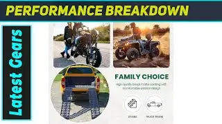TaiH Leo ATV Ramps: The Amazing 1500LB Truck Loading Solution!