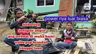 Power nya luar biasa❗ unboxing senapan PCP brandal Ronggo Lawe terkuat di muka bumi