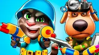 Talking Tom Camp iOS - Android Gameplay