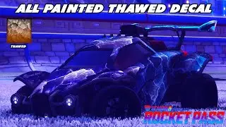 All *NEW* Painted Rocket Pass Decal 