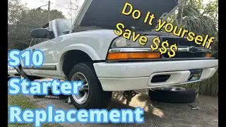 2001 S10 Starter Replacement: EASY!!!
