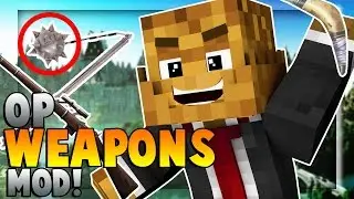 OP WEAPONS (ANCIENT WEAPONS MOD) - Minecraft Balkans Weapon Modded Battle | JeromeASF