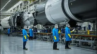 Inside an Rocket Factory: From Raw Aerospace Materials to Falcon 9 Reusable Rockets (Full Process)