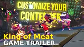 Трейлер игрового процесса King of Meat &mdash; платформер для совместной игры с пользовательским контен...