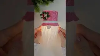 Christmas craft 🎄Gnome DIY 🎄Lantern from recycled glass jar #christmas #craft #shorts