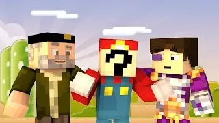 Minecraft | EL NUEVO MARIO BROS!! c/ Vegetta | Minijuego BUILD BATTLE