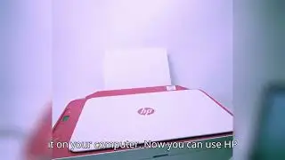 How to Setup WiFi on HP Deskjet Printer | 123 | Scan to Computer