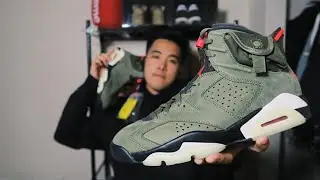 Unbox/Review Air Jordan 6 Travis Scott | Liệu có đáng với mức giá $1000 ?!?