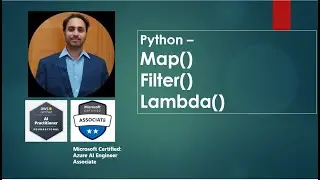 4. PYTHON - map(),  filter() , lambda(), list Comprehension - COMPLETE GUIDE