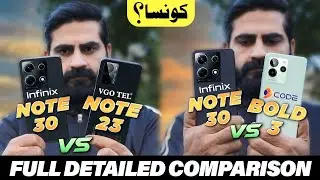 Vgotel Note23 Vs Dcode Bold3 Vs Infinix Note30 ! Which One is Best Midrange SmartPhone 🤔