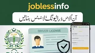 Online license Ghar Bethay Bnain #foryou #joblessinfo #license 