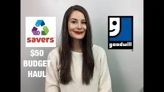 $50 BUDGET SAVERS VS GOODWILL HAUL | JENEMY