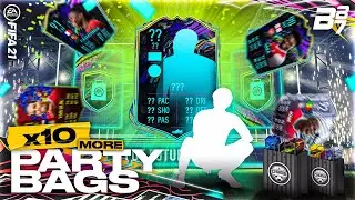 SICK PULL! 10 X FUTURE STAR PARTY BAG PACKS! | FIFA 21 ULTIMATE TEAM