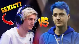 NINJA vs xQC HUGE TWITTER BEEF | Ninja's Wife Calls xQC a S3XIST
