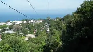 Standseilbahn + Einersessellift auf Capri, 7.9.2010