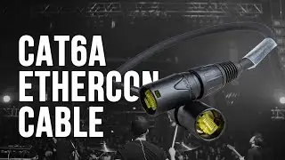 Кабели Ethernet Cat6a 🐍 для живого звука, студийной работы и инсталляций.