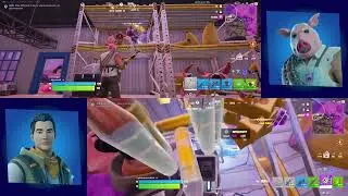 Playing Fortnite with my lil bro| LIVE