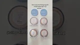 Shade guide for Wardah loose powder #loosepowder #wardahbeauty #loosepowderwardah #loosepowder #p...