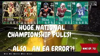 HUGE PULLS, FREE 99 OVERALLS & H2H *GAMEPLAY* !! NMS EP. 70! College Football 26!