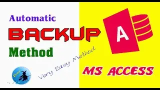 ms access database backup | MS access automatic backup method | #Rover