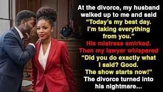 I’ll Take Everything,” He Said—The Divorce Destroyed Him