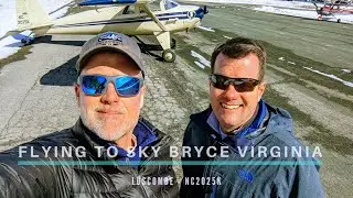 Luscombe Flying - A trip the Sky Bryce Airport (VG18) in a 1947 Luscombe