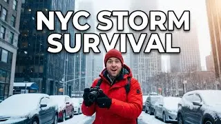 NYC Shut Down by Snow?! Walking the Frozen Streets 