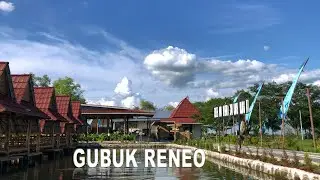 GUBUK RENEO KAYUT NGAWI - RESTO DAN KOLAM RENANG DITENGAH SAWAH