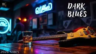 Smoky Blues Night Playlist | Dark Blues Guitar Music