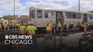 CTA Brown Line moving again after slight derailment near Kimball stop