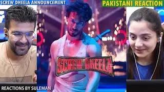 Pakistani Couple Reacts To SCREW DHEELA | Film Announcement | Tiger Shroff | Shashank K |Karan Johar