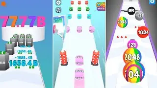 Merge Game Showdown: Jelly Run 2048 vs Ball Merge vs Number Run (INSANE SCORES!)