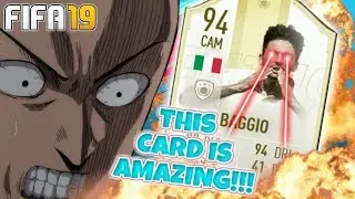IS PRIME MOMENTS BAGGIO WORTH IT!!? | ICON BAGGIO PLAYER REVIEW FIFA 19