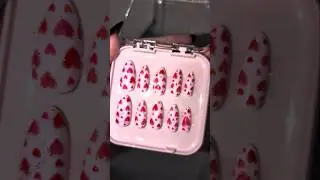 💖 Let's make a Valentine's Day Nail set! 💖 #nails #valentine #nailartdesigns