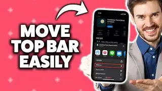 How To Move Notification Bar On iPhone 2026 (Step-By-Step Tutorial)