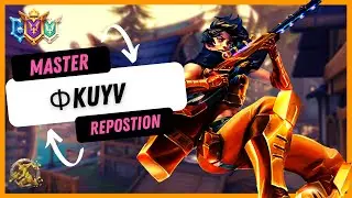 &Phi;Kuvy (Grand Master) x13 Godlike 164K+ DMG Kinessa Ranked Gameplay Paladins Ranked Competitive