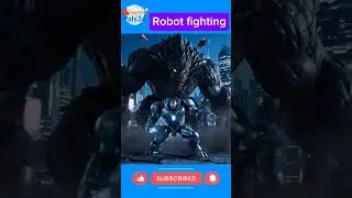 Heroic Robot vs Monster 🤖🔥 | Epic 3D Action Fight | #Shorts #3DAnimation #Action