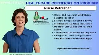 CE Healthcare Virtual Info Session FALL 2025