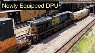 CSX Northbound Intermodal I026 w/ DC GEVO Mid-Train DPU