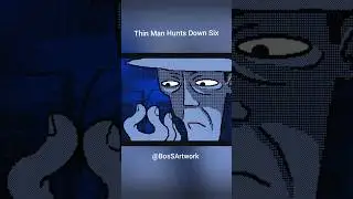 Thin Man Hunts Down Six At The Maw #shorts #animation #littlenightmares #littlenightmares2