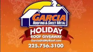 Garcia Roofing FREE Roof Giveaway