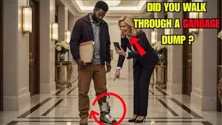 RACIST WOMAN LAUGHS AT DELIVERY DRIVER'S BROKEN SHOES &mdash; JUSTICE SERVED