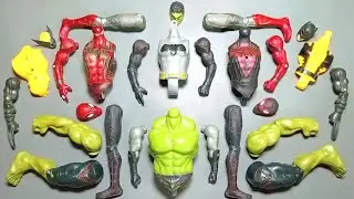 AVENGERS TOYS MARVEL'S DEADPOOL BATMAN SPIDERMAN2 HULK SUPERHERO TOYS ACTIONS VIDEO 